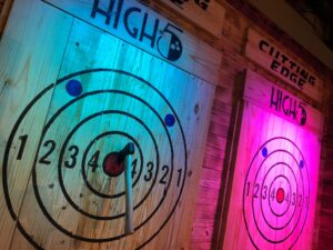 Axe-Throwing in Austin Texas at High 5